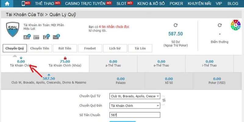 Nạp tiền KUBET cực nhanh với chuyển khoản ngân hàng